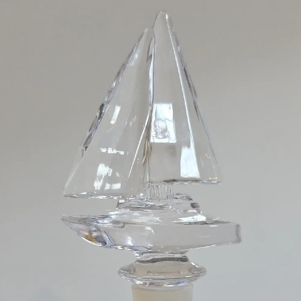 Wine Accessories - Mikasa Clear Crystal Wine Stopper And Corkscrew - Regatta